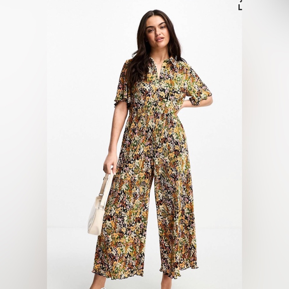 ASOS design Plisse jumpsuit